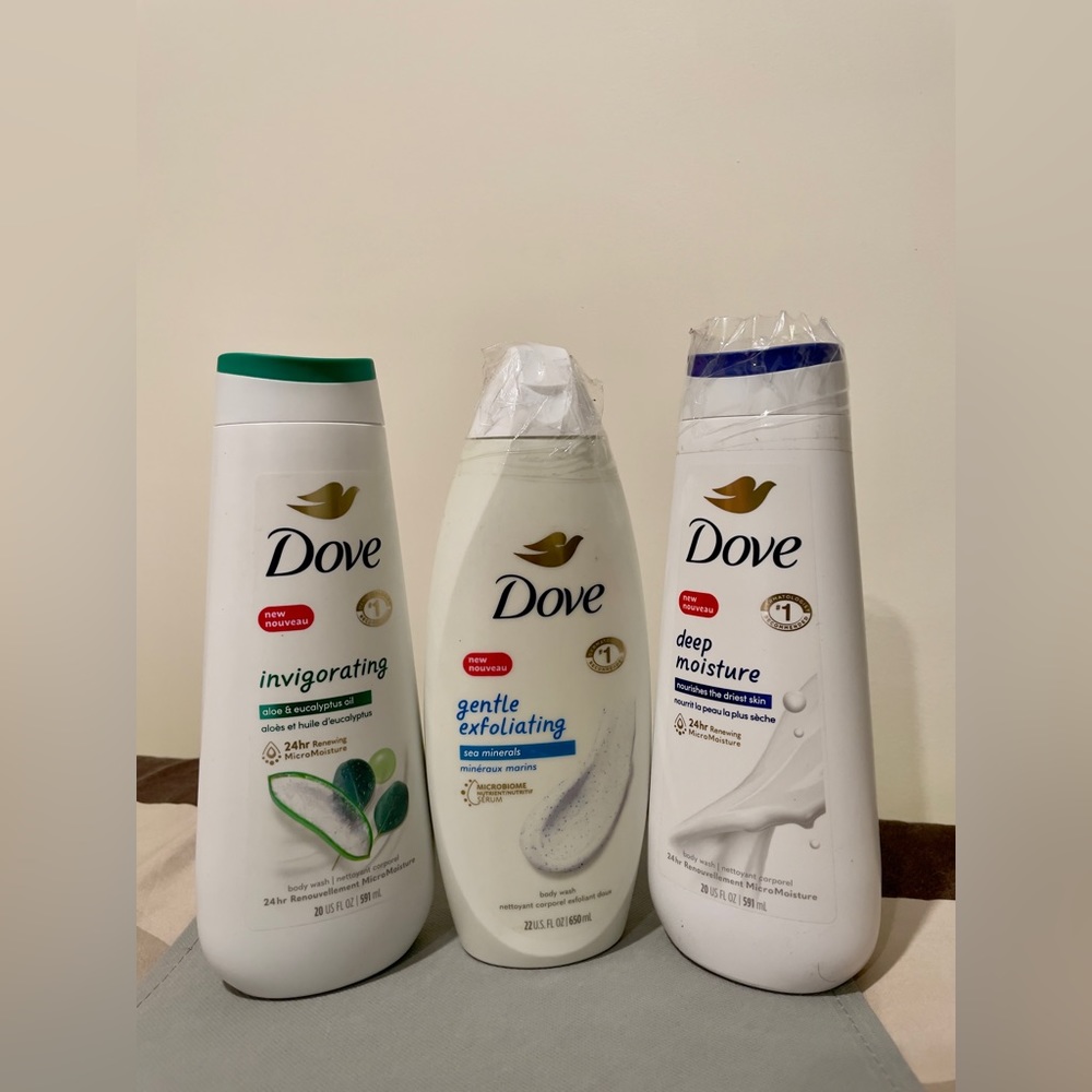 Dove body wash
